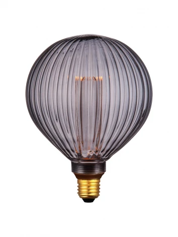 Лампочка светодиодная диммируемая прозрачный/серый шар E27 4,5W Hiper Vein HL-2239