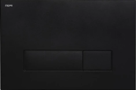Кнопка смыва Mepa Orbit 421866 черная матовая