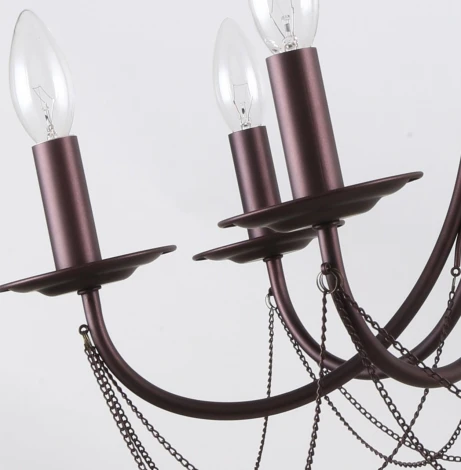 Подвесная люстра F-Promo Plini 2590-7P (220V, на цепи, свеча)