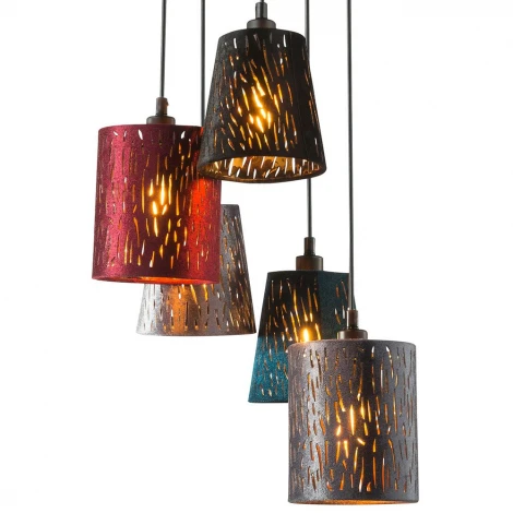 Подвесной светильник Globo Ticon 15266-5H1