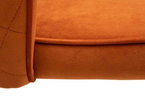 30C-1205-1 TER Стул велюр терракотовый 53*60*83см Garda Decor