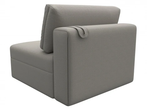 Модуль диван Лига-060 НПБ (ЛДСП,Брус,Фанера,Рогожка/Бежевый) Лига Диванов 129723