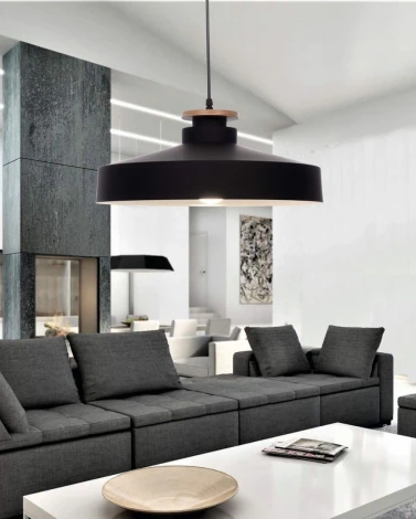 Подвесной светильник Lumina Deco Ludor LDP 7974-400 BK+WT