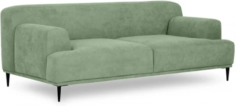 Диван Portofino 2-х местный ОГОГО (арт.471102), (Рогожка/Зеленый)