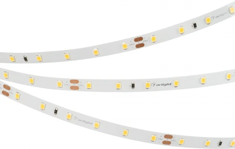 Светодиодная лента RT-A60-8mm 24V Day5000 CRI98 (4.8 W/m, IP20, 2835, 5m) (Arlight, 4.8 Вт/м, IP20) 021412(2)