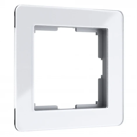 Рамка на 1 пост Acrylic (белый) Werkel W0012701 (a059313)