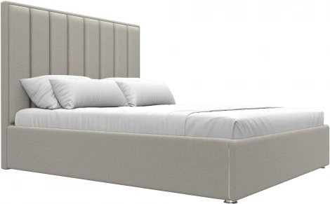 Кровать интерьерная Афродита 160 (Бежевый/Рогожка) Лига Диванов арт.123052