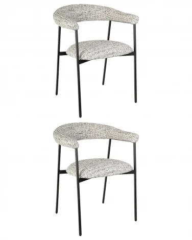 Стул обеденный Stool Group Toko светло-серый 2 шт. УТ000042049