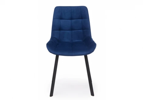 Стул на металлокаркасе Челси 360 П синий (zd 798) / черный np 632533