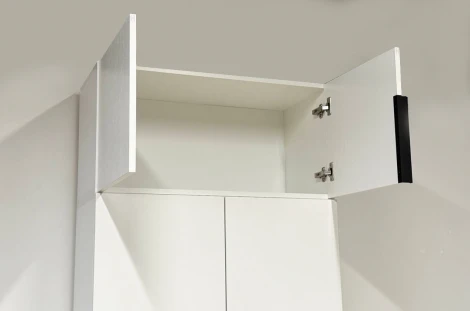 Антресоль двухдверная L800 Баско Mebelson (ЛДСП/Светлое дерево) арт.173774,2552