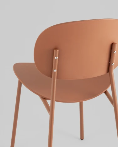 Стул Edie пластик коричневый NP Stool Group арт.УТ000040833