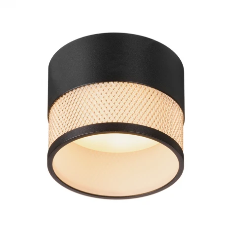 Точечный светильник накладной Wolta WSL-GX53/12BG под лампу GX53 Черный / золотой RETE