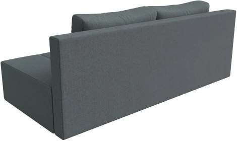 Диван прямой Сан Марко (Серый/Рогожка) Лига Диванов арт.121578