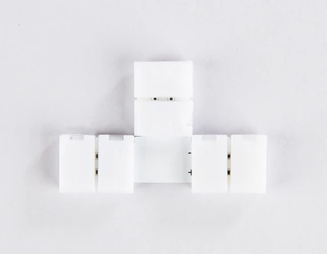 Соединитель T для светодиодной ленты Ambrella Illumination GS6901 2835 12/24V (2 конт.)