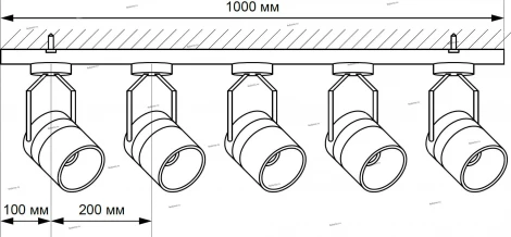 Шинопровод Novotech 135001 (220V)
