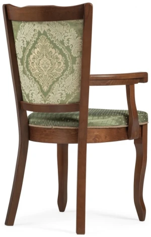 Кресло Woodville Холгри soprano nefrit / ромб / миланский орех 543601