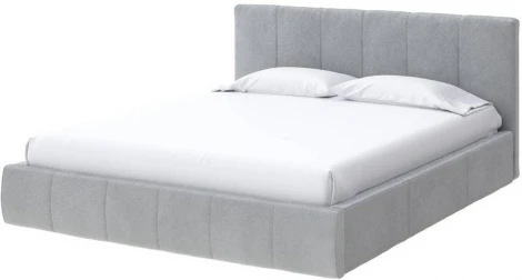 PROxSON Кровать Varna Grand без основания (Ткань: Велюр Monopoly Ниагара (960)) 160x200