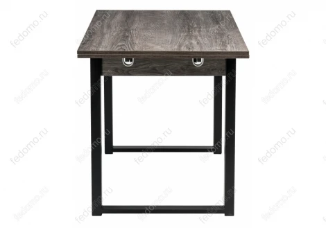 Стол Woodville Форли дуб рошелье / черный матовый 424179