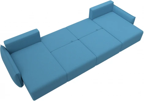 Диван П-образный Лига-051 НПБ Лонг Лига Диванов (Рогожка) арт.128688