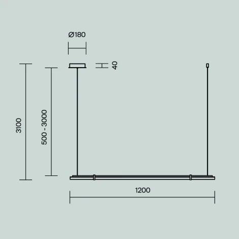 Подвесной светильник Maytoni Plume MOD340PL-L20BS3K (LED, 220V, на проводе)