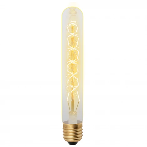 Лампочка накаливания цилиндр желтая E27 60W Uniel IL-V-L32A-60/GOLDEN/E27 CW01