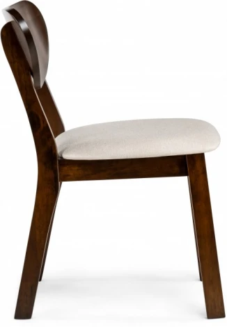 Деревянный стул Loid (Loid dirty oak / light beige) Woodville арт.15521