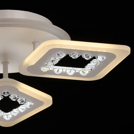 Потолочная люстра De City Мадлен 424014704 (регулировка яркости, LED, 220V, пульт управления)