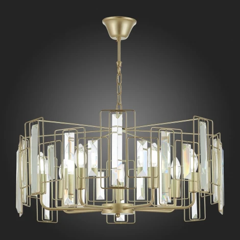 Подвесная люстра Evoluce Giano SLE103403-07 (220V, на цепи, круглые)