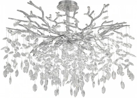 Потолочная люстра хрустальная на штанге Arte Milano Milano-1 23111.760.10.E14.B CR (220V)