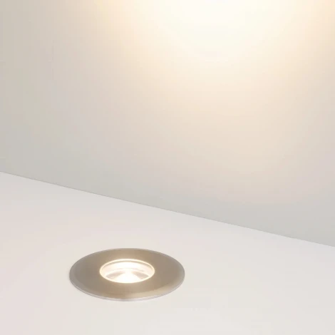 Встраиваемый светильник уличный ART-GROUND-ZOOM-R80-8W Day4000 (SL, 15-50 deg, 24V) (Arlight, IP67 Металл) 051697 (LED)