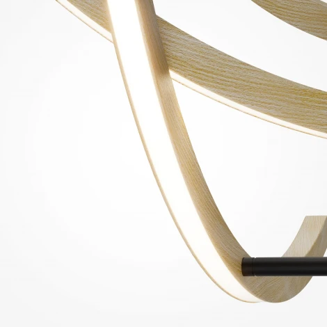 Потолочная люстра на штанге Maytoni Wabi MOD428PL-L27BK (LED, 220V)