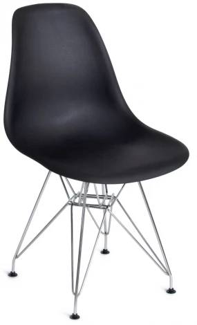Обеденный стул Tetchair CINDY IRON CHAIR (EAMES) (Металл,Пластик/Черный) 15354