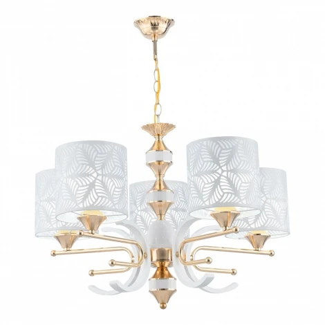 Подвесная люстра Arte Milano Florentia-2097 302097/5 Wh/Gd (220V, на цепи)