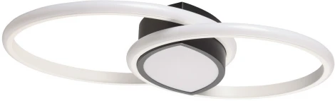 Потолочная люстра De City Оскар 510012802 (LED, 220V, пульт управления, кольцо)