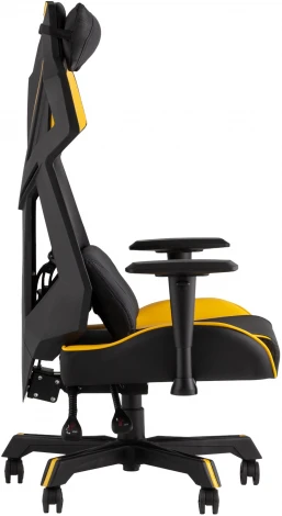 Кресло спортивное TopChairs Рэтчэт желтый УТ000036991