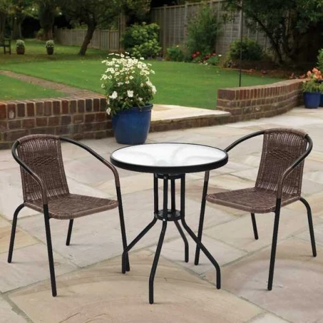 Комплект мебели Асоль LRC-02/LRT02-D60 Light Brown (2+1) Afina