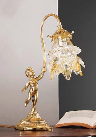 Интерьерная настольная лампа Nervilamp 2080 2080/1L/AM (220V, фигура человека)