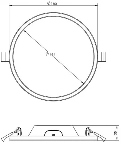 Точечный встраиваемый светильник Deko-Light Alya 565322