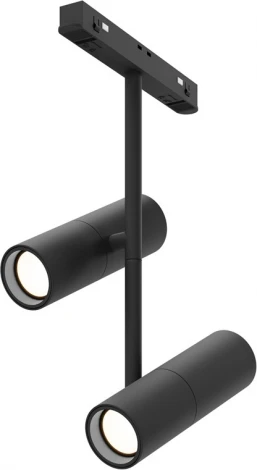 Трековый светильник магнитный 48V Maytoni Elti Duo TR005-4-2X12W-DS-B (LED, круглые)