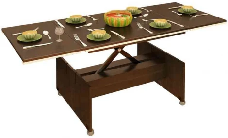 Стол трансформер Вита 3 венге