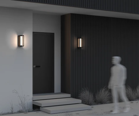 Настенный уличный светильник Maytoni Expo O480WL-L12B3K (LED, 220V, IP54)