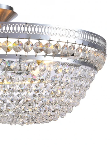 Потолочная люстра Natali Kovaltseva Barocco 81405/8C CHROME