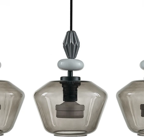 Подвесной светильник 33 ИДЕИ PND172.03.17.003BL-S42GR (220V, на проводе)