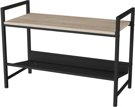 Скамья для прихожей Калифорния Хигс СКП01 Дуб санремо/Черный от фабрики Калифорния