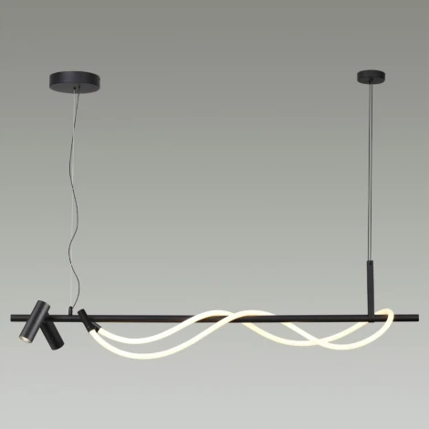 Подвесной светильник с гибким неоном Odeon Light Corda 4391/30L (LED, 220V, на тросе)