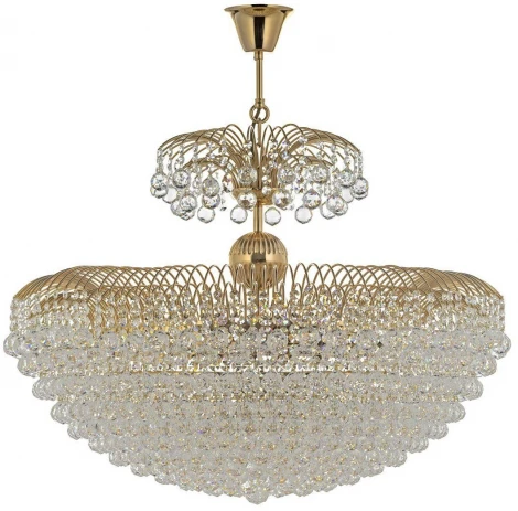 Подвесная люстра Arti Lampadari Pompei E 1.5.60.100 G (220V, хрусталь, на цепи)