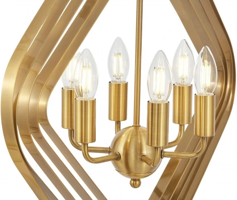 Подвесная люстра Lumina Deco Crulia LDP 8005-6 MD (220V, на цепи)