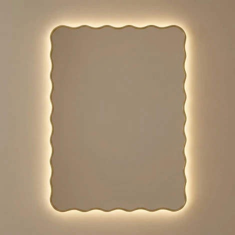 Fancy LED Gold Зеркало в раме с подсветкой Art-Zerkalo SM194LGL 13905