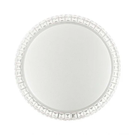 Настенно-потолочный светильник Sonex Brisa 2036/DLN пластик/белый/прозрачный LED 48Вт 3000/4000/6000K IP43