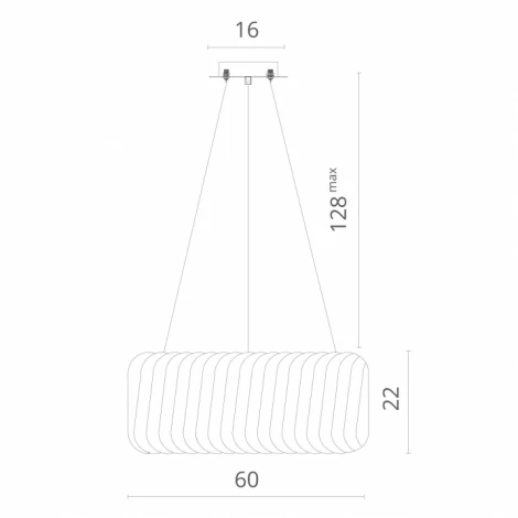 Подвесная люстра Divinare Megan 7568/18 LM-9
